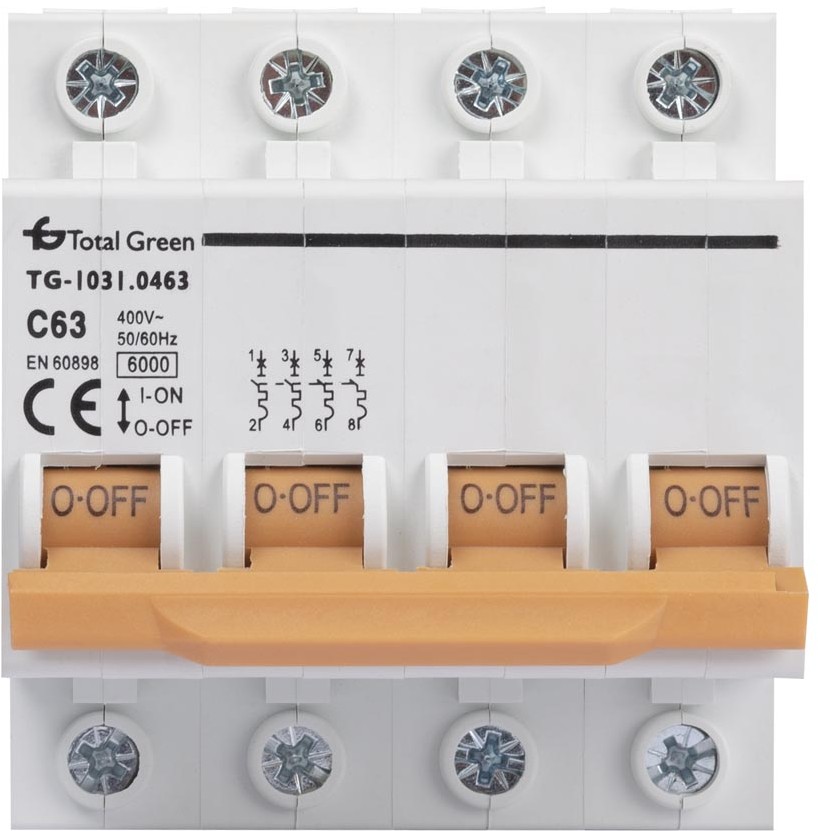 Intrerupator Automat 63A Tetrapolar